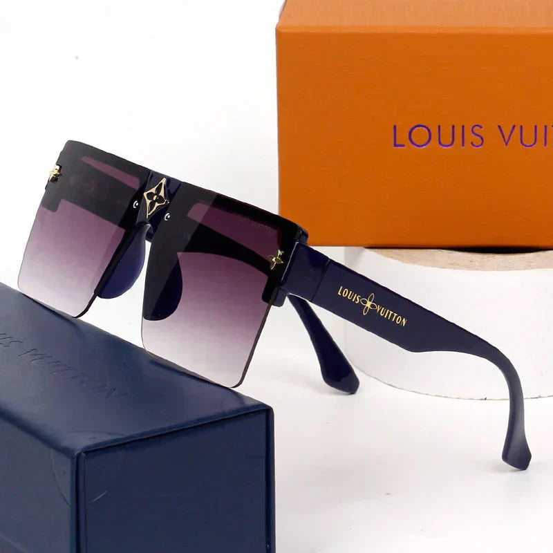 2025 Trendy half-frame sun protection sunglasses