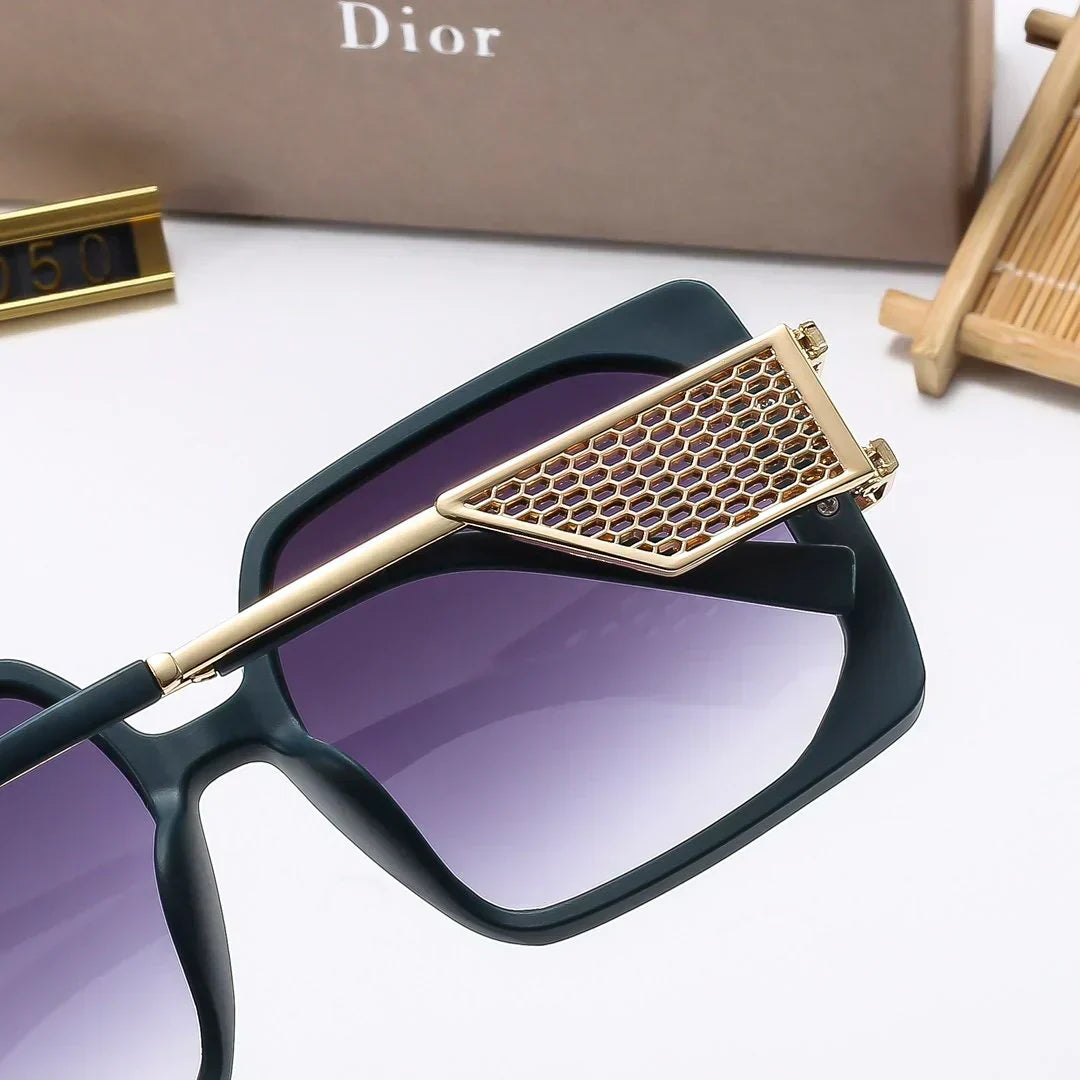 2025 Large frame metal sunglasses